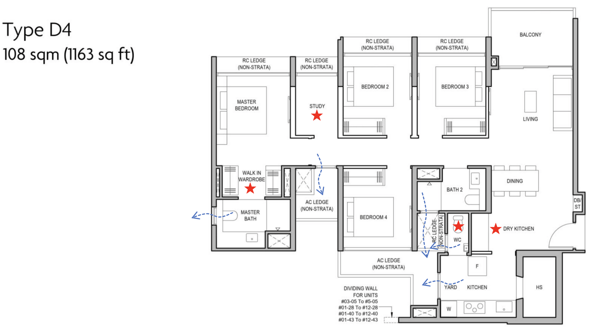 4 Br Premium Study
