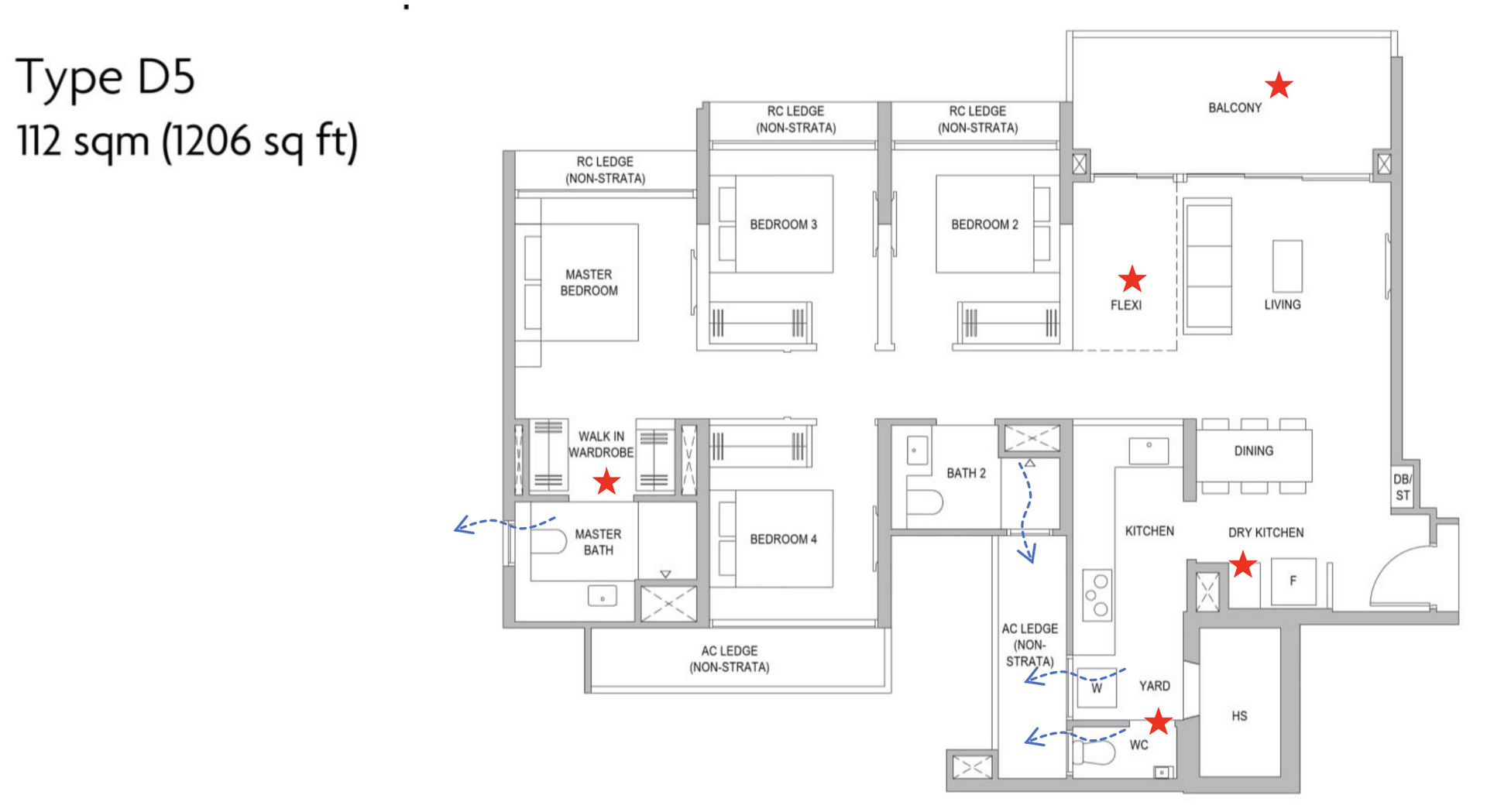 4 Br Premium Flexi